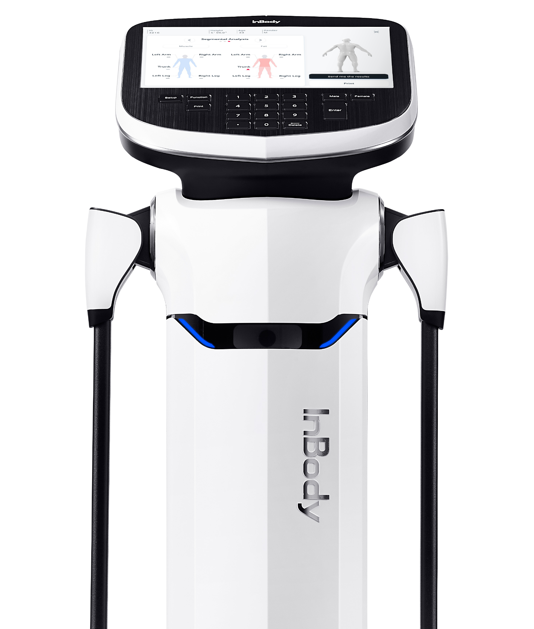 InBody 580 體脂分析機，進行精準體組成評估